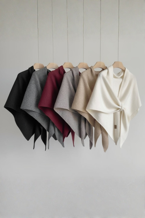 Annemarie™ - Eleganter Strickponcho
