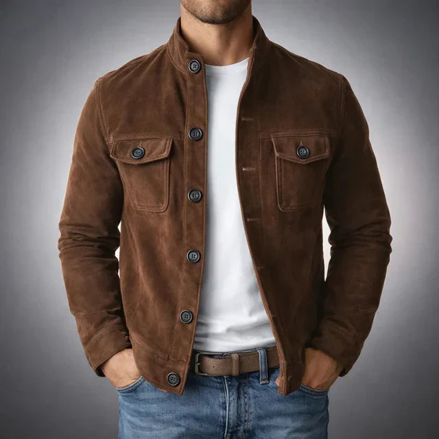 Konrad™ - Elegante Wildlederjacke