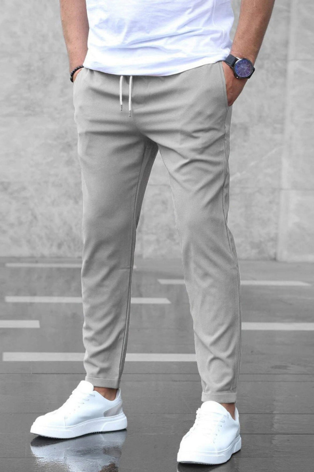 Valerion Ligne | pantalon jogging ajusté à cordon