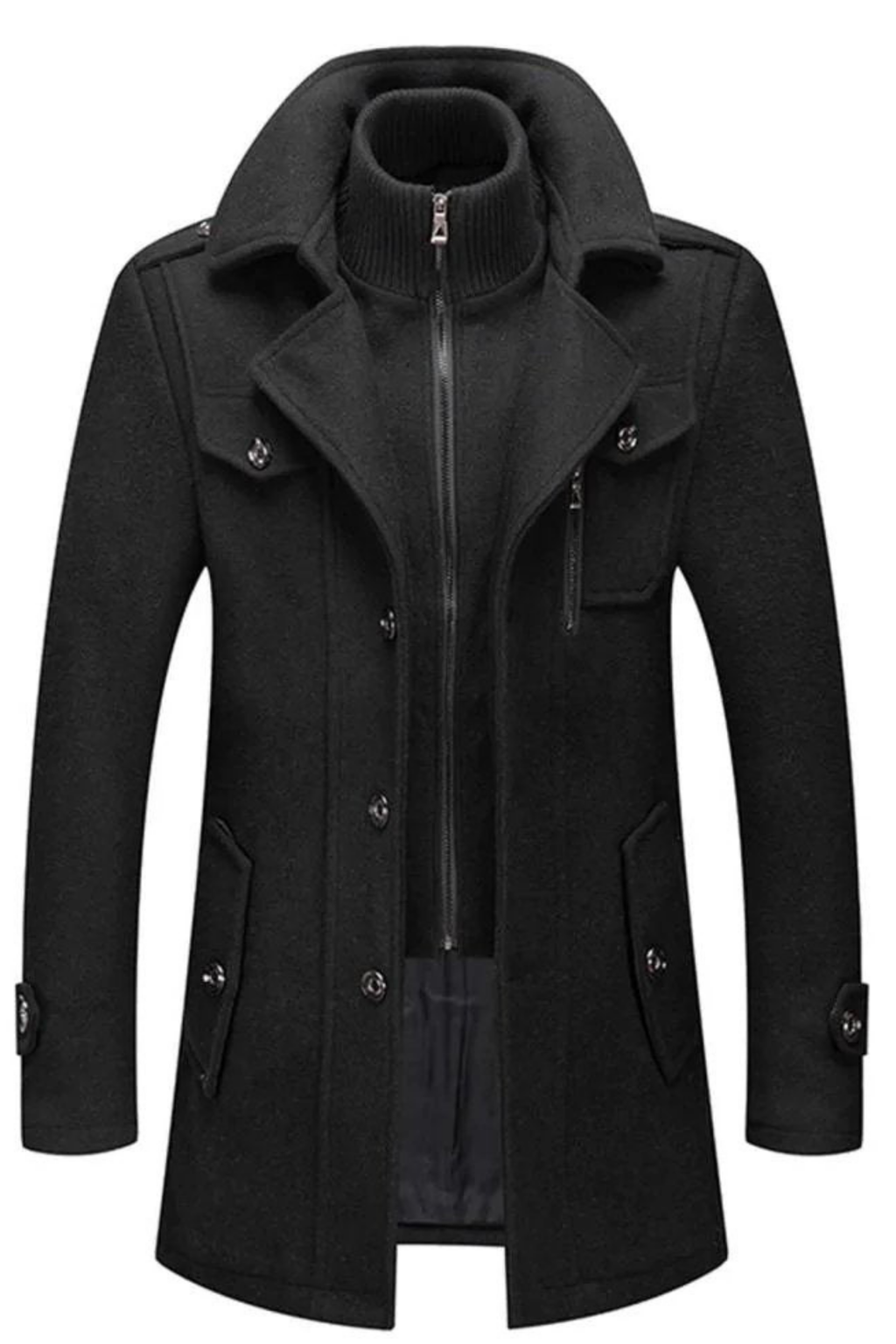 Homme Élite | Manteau deux pièces à l’autorité intemporelle