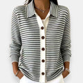 Nola™ - Eleganter Streifen-Cardigan