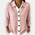 Nola™ - Eleganter Streifen-Cardigan