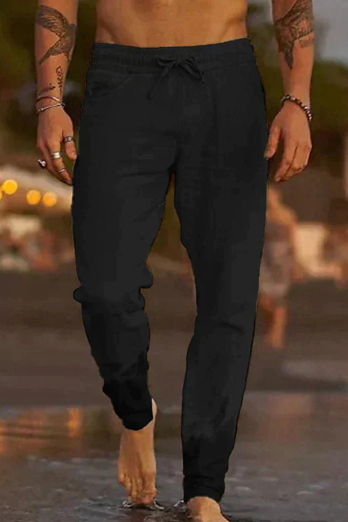 Aurelion Solace | pantalon à cordon de serrage