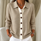 Nola™ - Eleganter Streifen-Cardigan