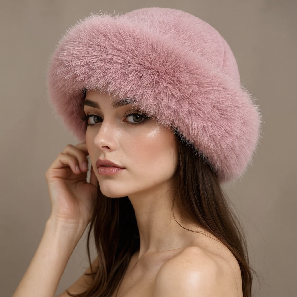 Svea™ - Elegante Kunstfellmütze