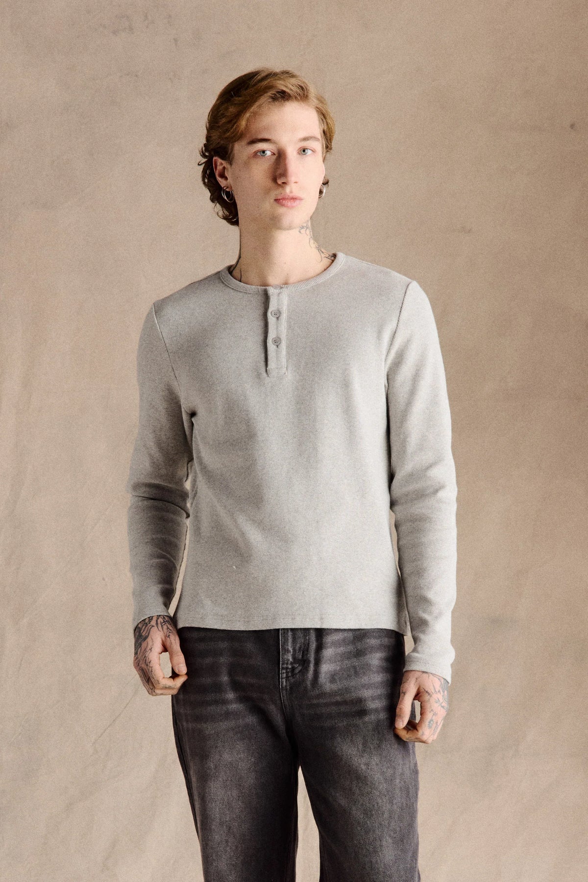Orme Ligne | à patte de boutonnage t-shirt