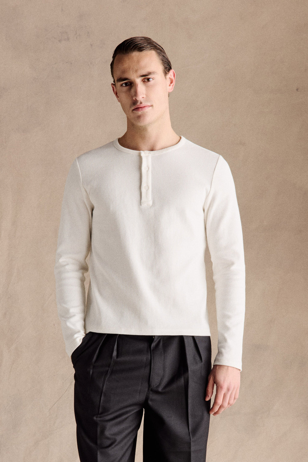 Orme Ligne | à patte de boutonnage t-shirt