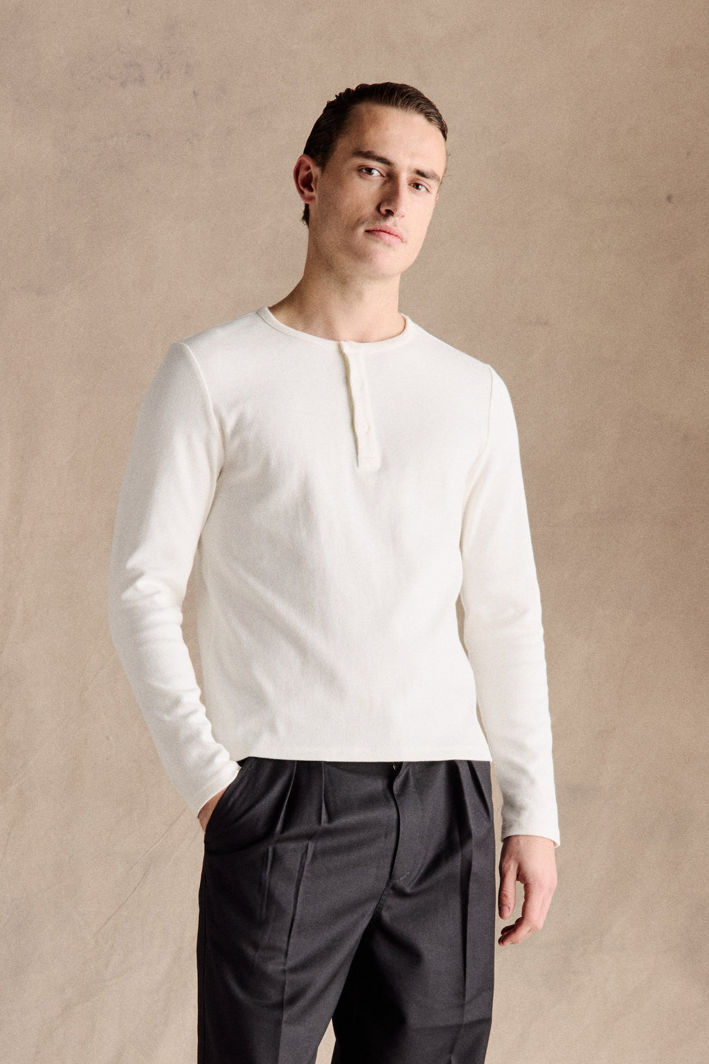 Orme Ligne | à patte de boutonnage t-shirt