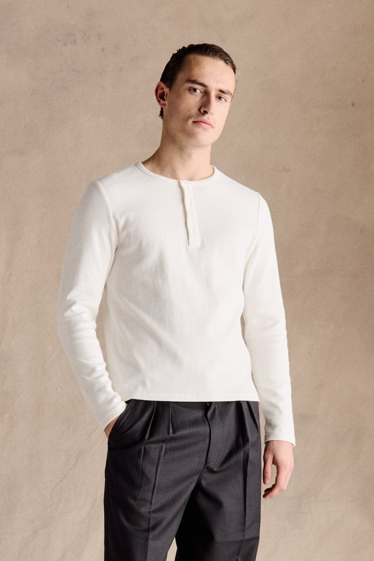 Orme Ligne | à patte de boutonnage t-shirt