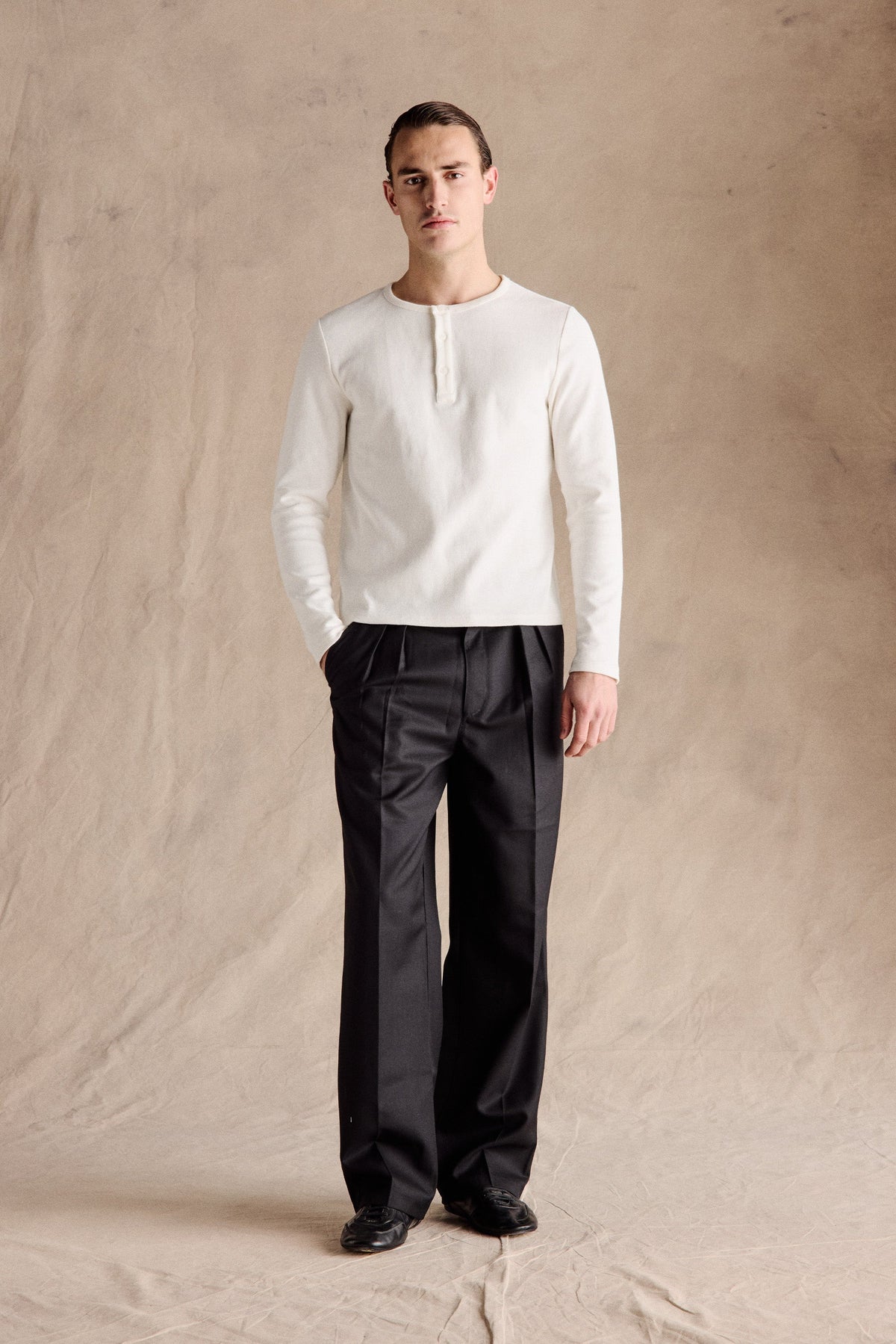 Orme Ligne | à patte de boutonnage t-shirt
