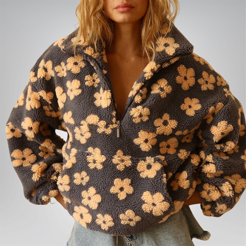 Marlene™ - Kuscheliger Fleece-Pullover