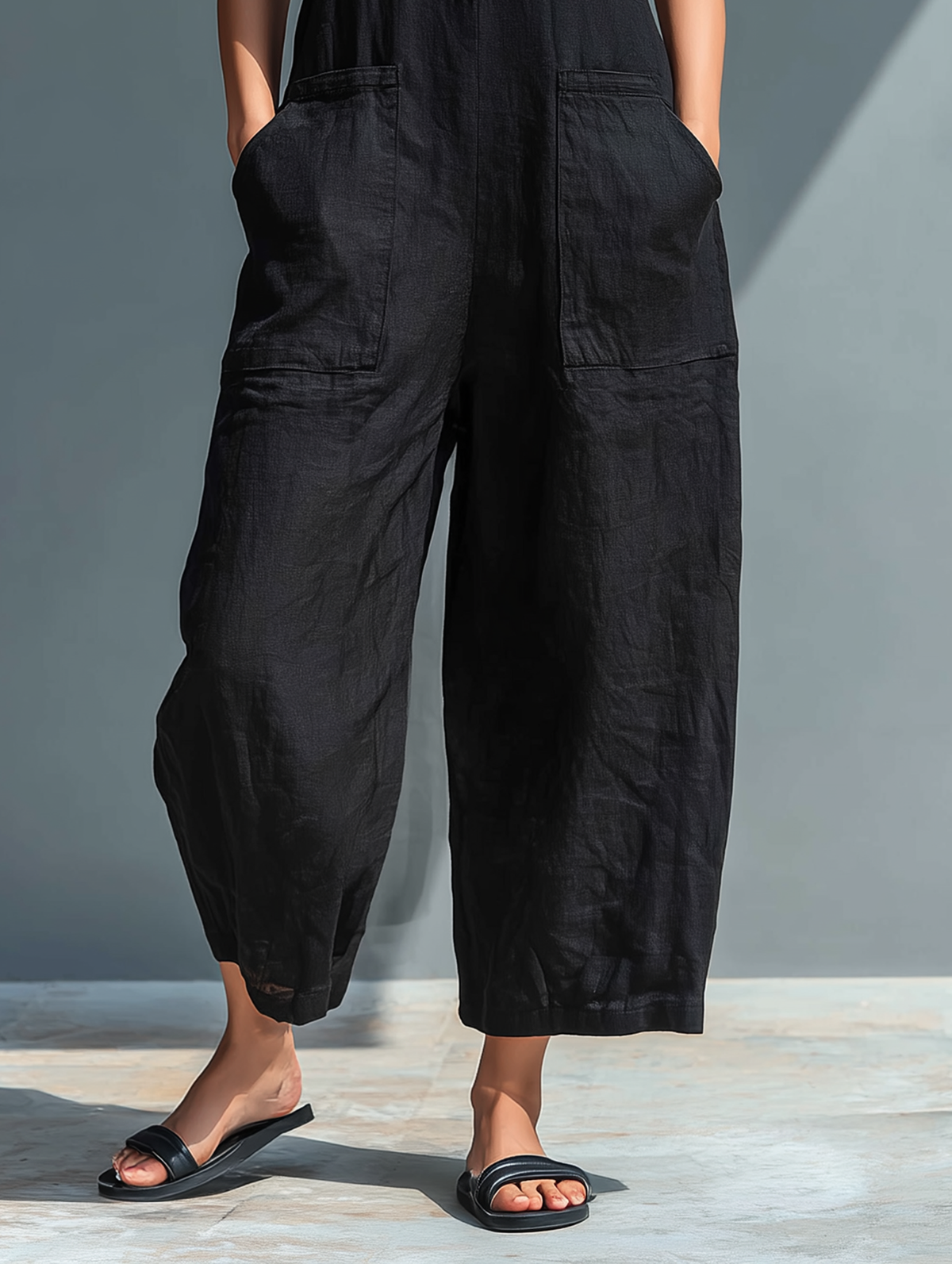 Leni™ | Eleganter ärmelloser Jumpsuit