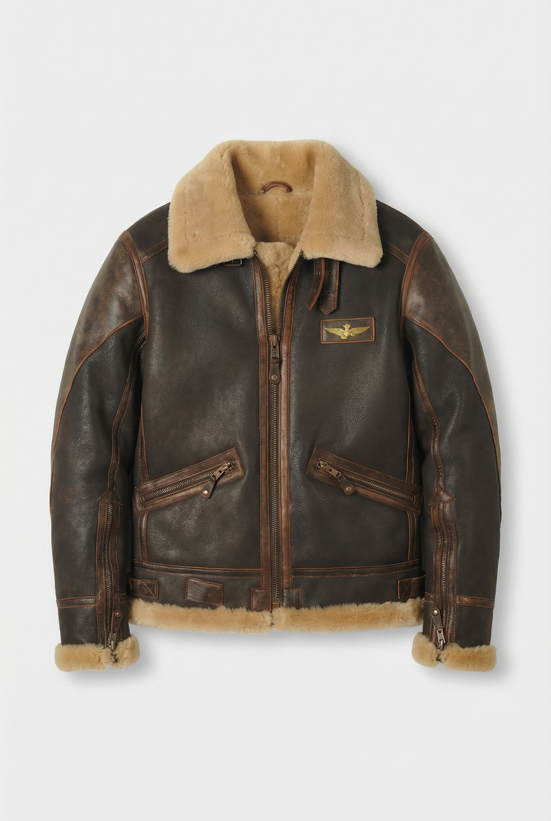 Henrik™ - Klassische Fliegerjacke