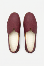 Larevion Solvane | mocassin sans lacets à surpiqûres tressées