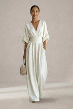 Valerisse™ - Eleganter Jumpsuit mit V-Ausschnitt