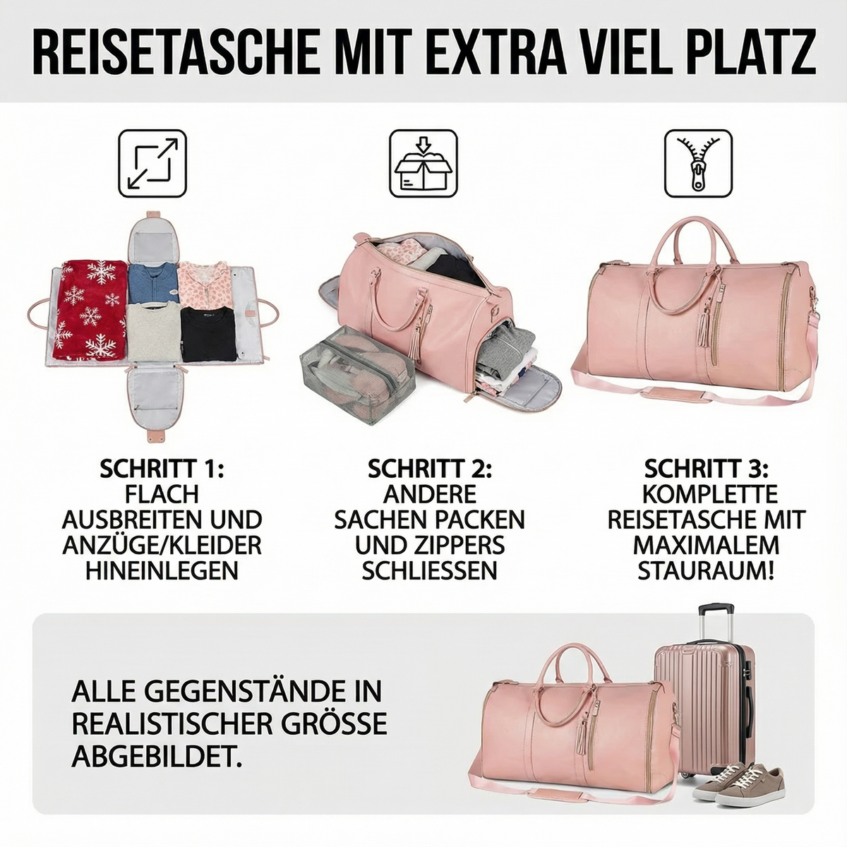Amelie™ - Elegante Reisetasche